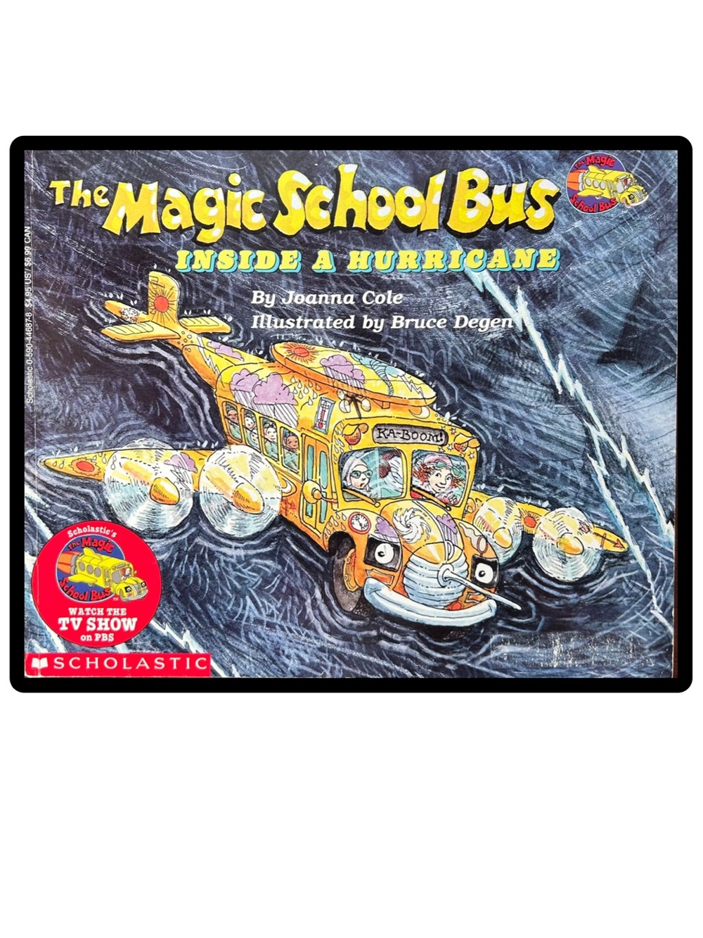 BUNDLE & SAVE 🎉Vintage 1995 The Magic School Bus Inside a Hurricane Softcover